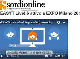 VEASYT Live! è attivo a EXPO Milano 2015!